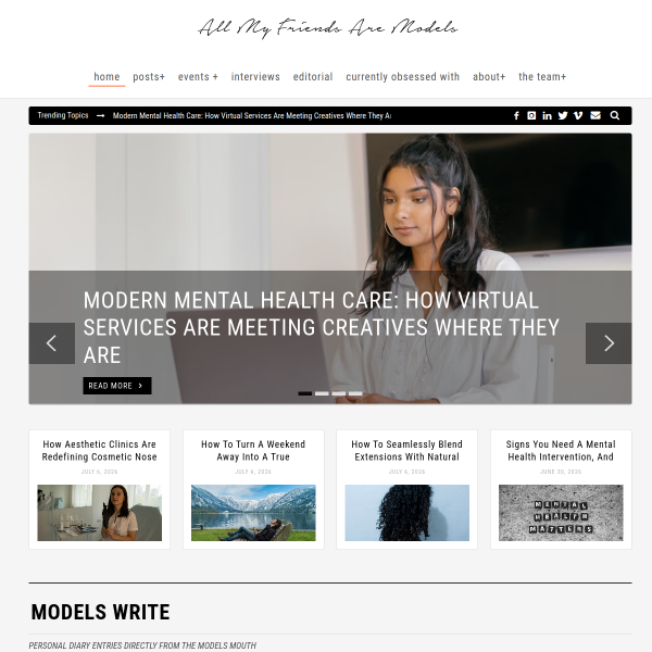 allmyfriendsaremodels.com