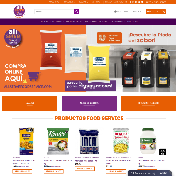 allservefoodservice.com