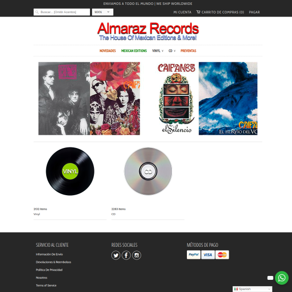 almarazrecords.com