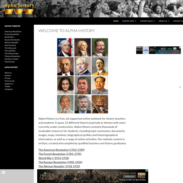 alphahistory.com