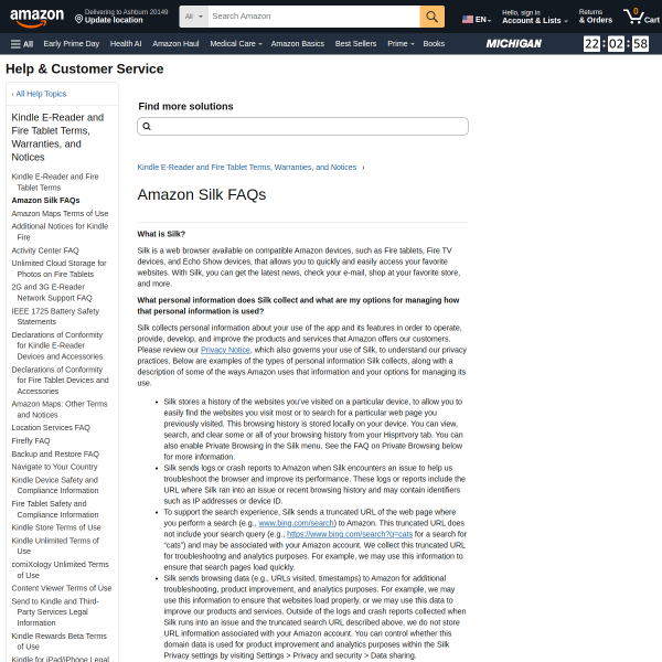 amazonsilk.com