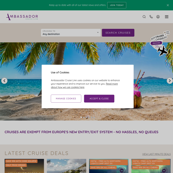 ambassadorcruiseline.com