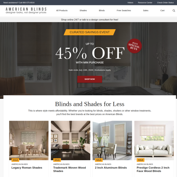 americanblinds.com