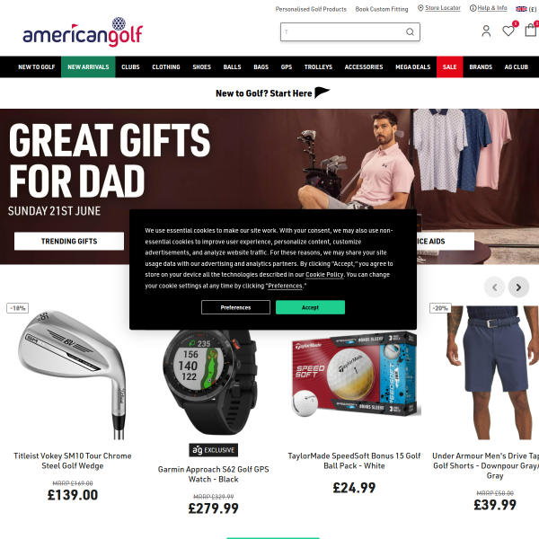 americangolf.co.uk