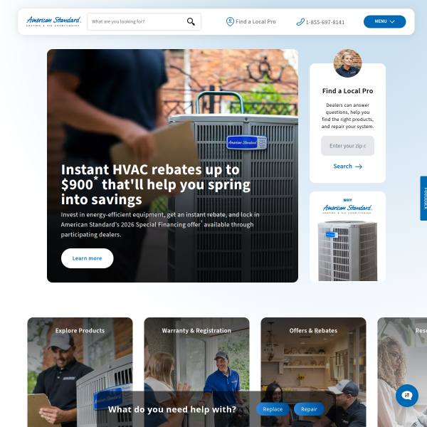 americanstandardair.com