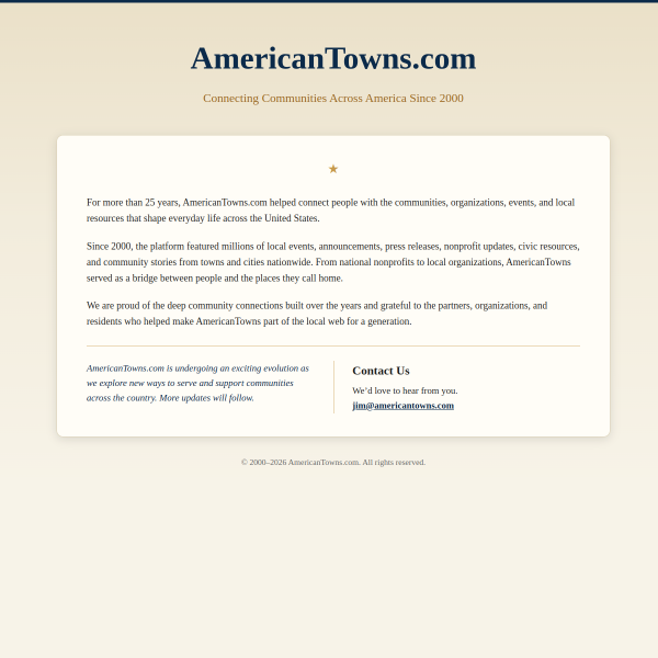 americantowns.com