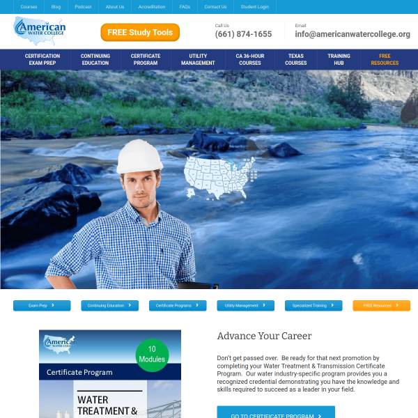 americanwatercollege.org