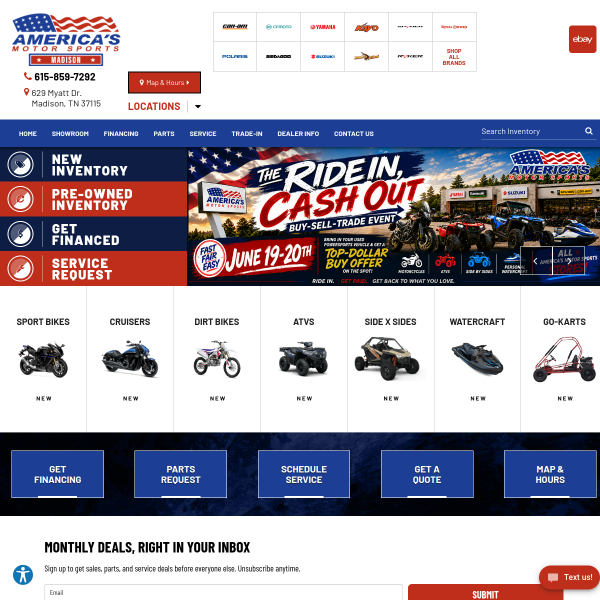 americasmotorsportsmadison.com
