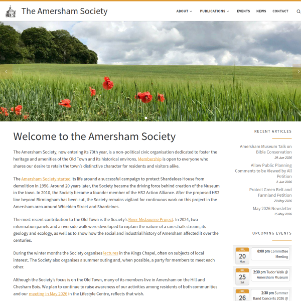 amershamsociety.org