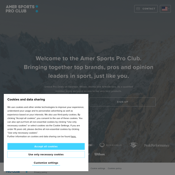 amersportsproclub.com