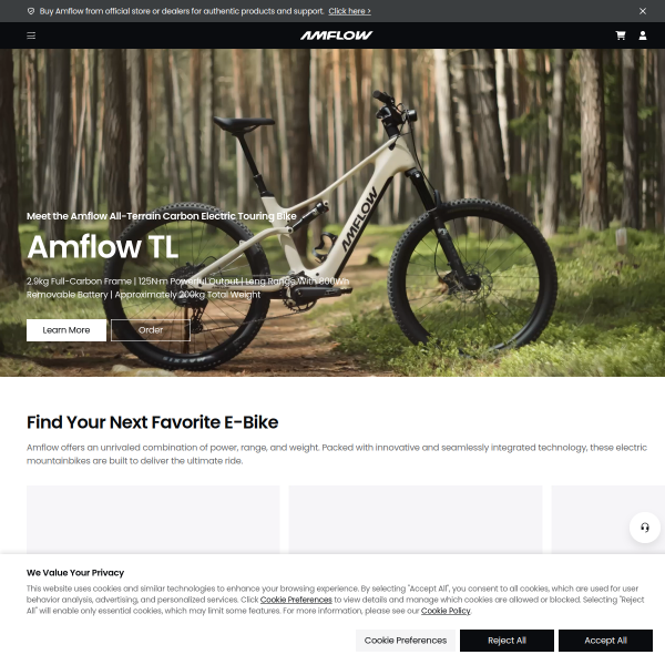 amflowbikes.com