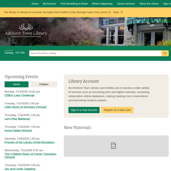 amherstlibrary.org