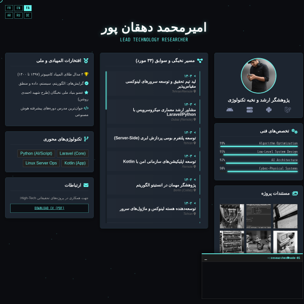 amirmdehghanpour.ir