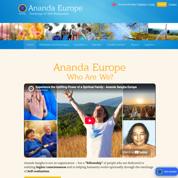 anandaeurope.org
