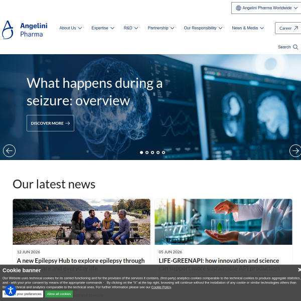 angelinipharma.com