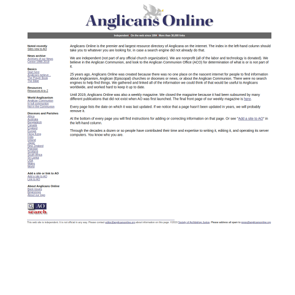 anglicansonline.org