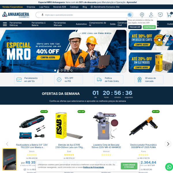 anhangueraferramentas.com.br