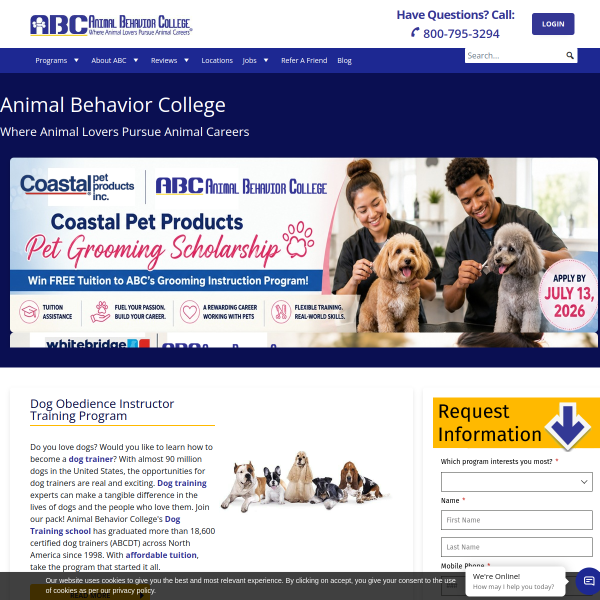 animalbehaviorcollege.com