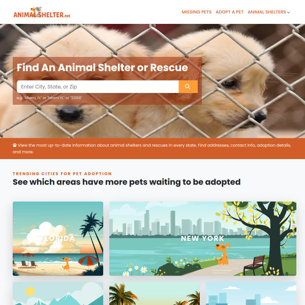 animalshelter.net