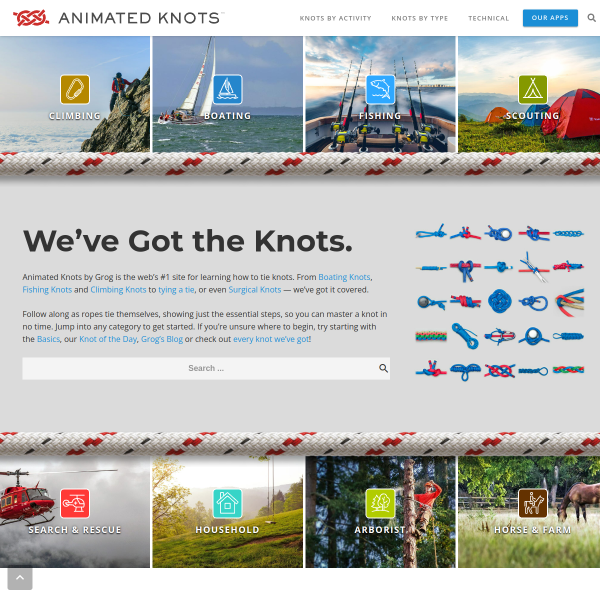 animatedknots.com