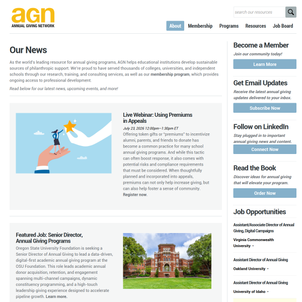 annualgivingnetwork.com