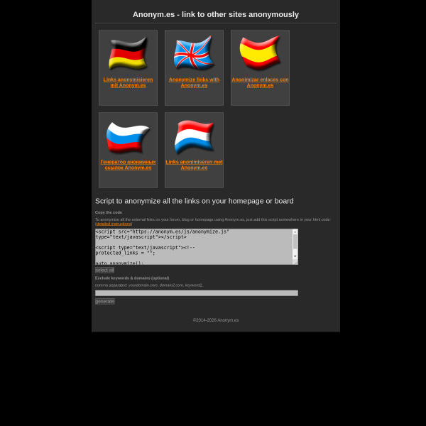 anonym.es