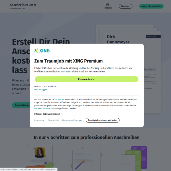 anschreiben.com