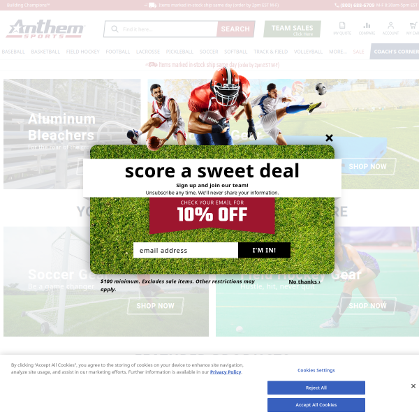 anthem-sports.com