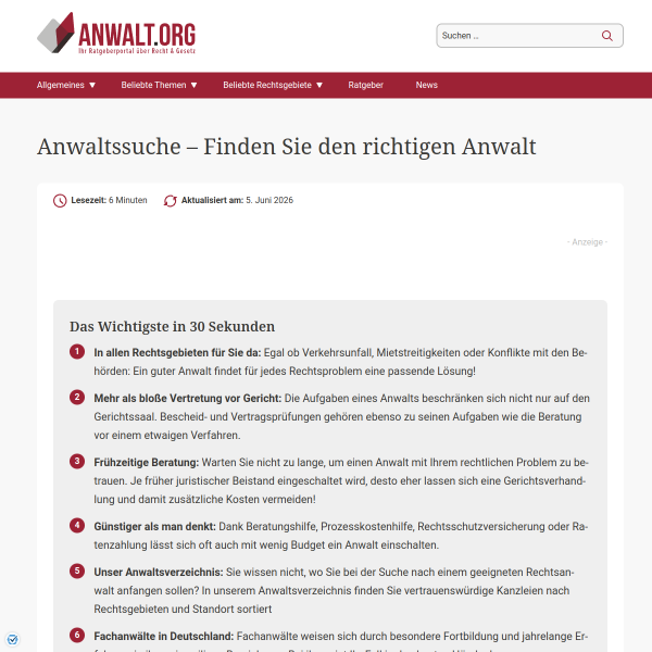 anwalt.org