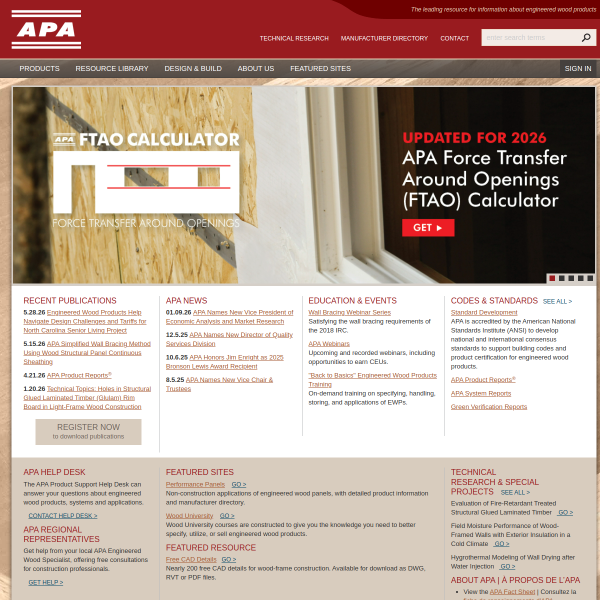 apawood.org