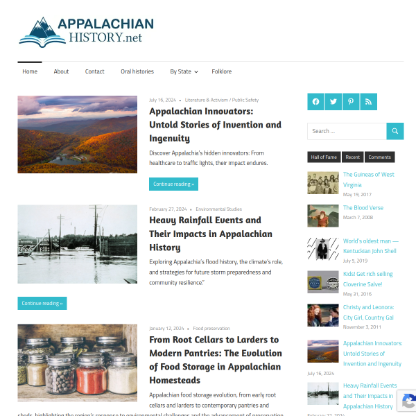 appalachianhistory.net