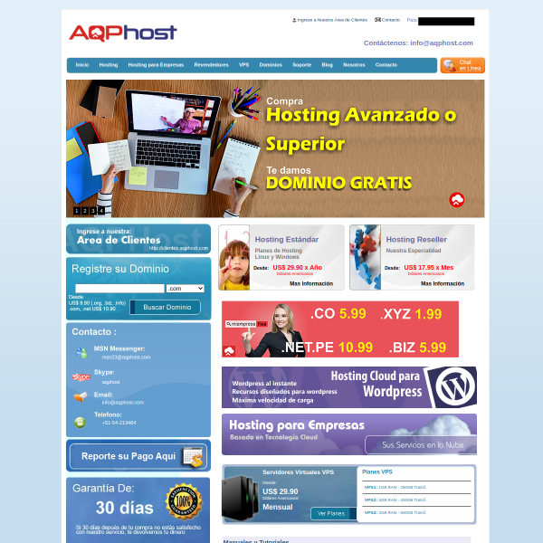 aqphost.com