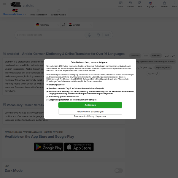 arabdict.com