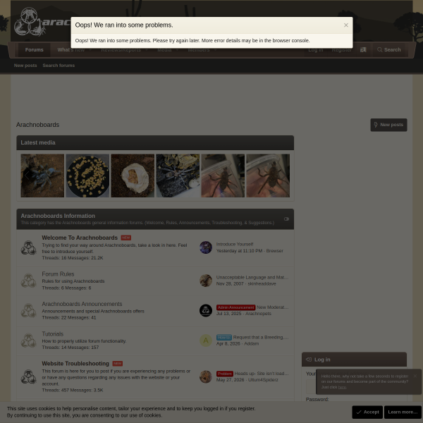 arachnoboards.com