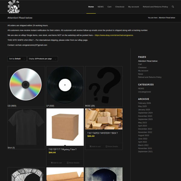 archaicvengeancerecords.com