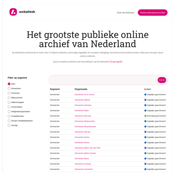 archiefweb.eu