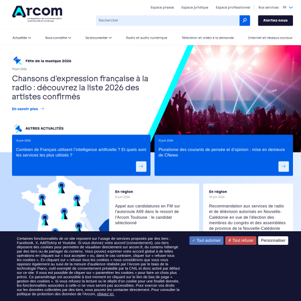 arcom.fr