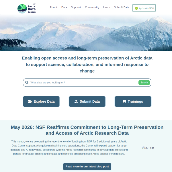 arcticdata.io