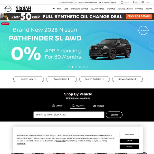 arlingtonnissan.com