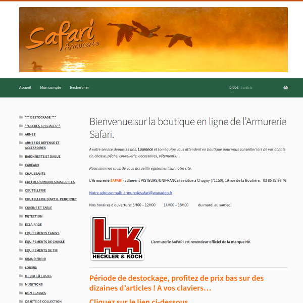 armureriesafari.fr