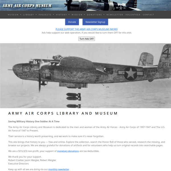 armyaircorpsmuseum.org