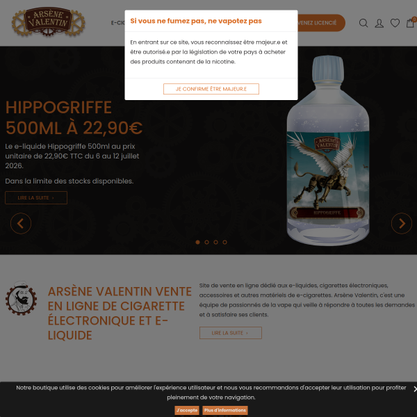 arsenevalentin.com