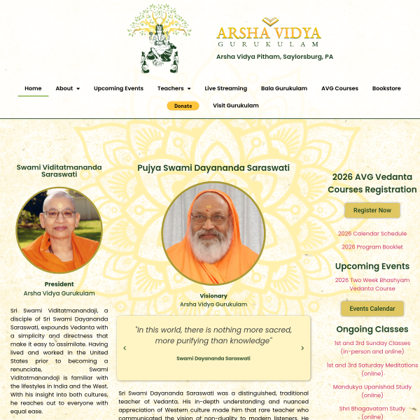 arshavidya.org