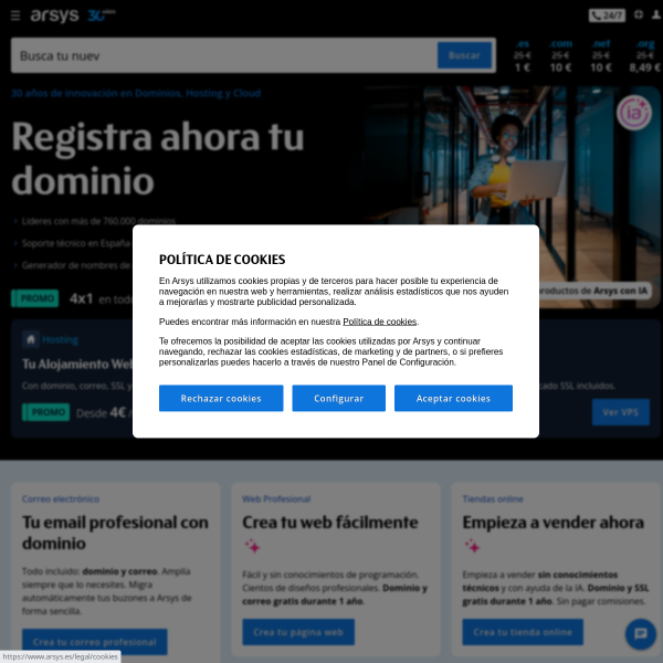 arsys.es