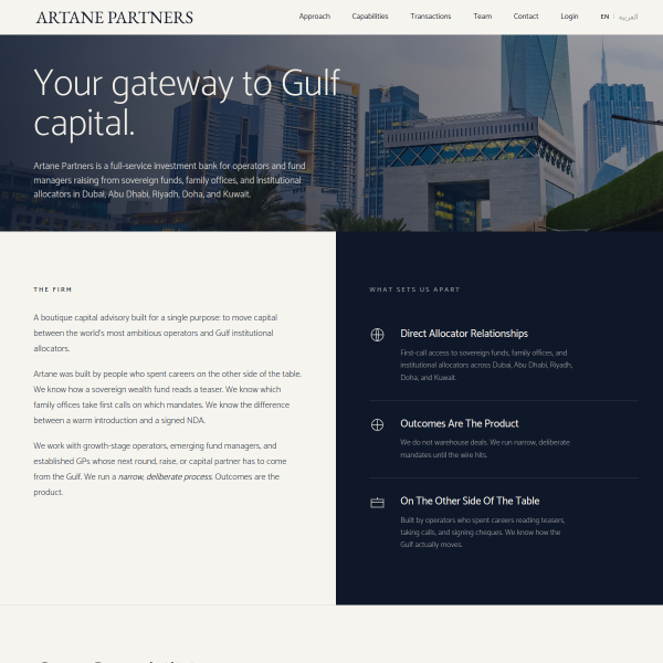 artanepartners.com