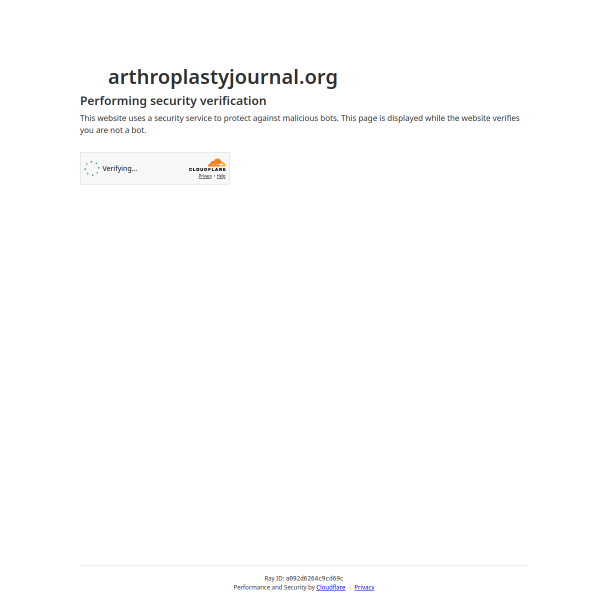arthroplastyjournal.org