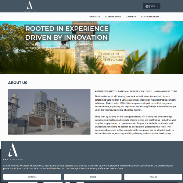 aryholding.com