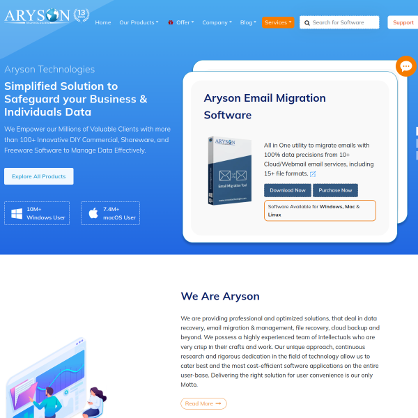 arysontechnologies.com