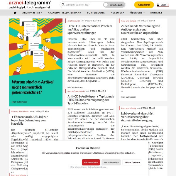 arznei-telegramm.com
