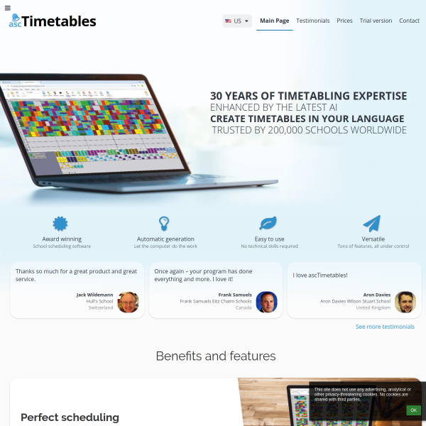 asctimetables.com